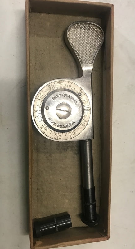 Starrett RPM Indicator Starrett RPM Indicator